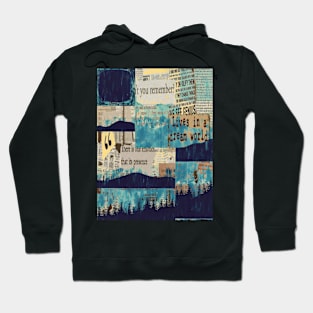 Collage landscape Hoodie